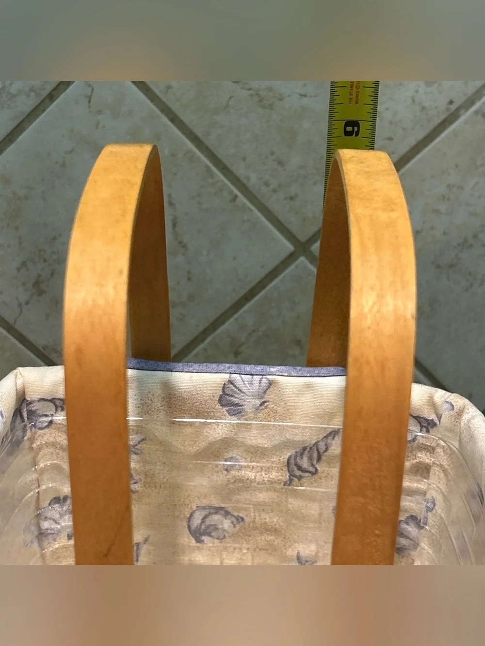 Longaberger 1999 Good Ol' Summertime Seashell Basket
